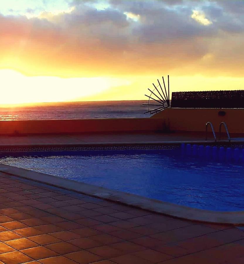 חוף ואיה גראן ריי Appartement Lona, El Cieno Mit Pool Direkt Am Meer מראה חיצוני תמונה